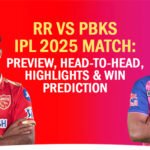 RR vs PBKS IPL 2025 Match